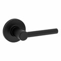 Safelock Reminy Lever Round Rose Half Dummy Matte Black Finish SL7000RELRDT-514